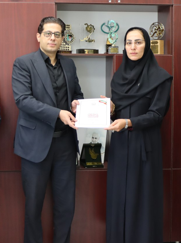 انتصاب همکار محترم خانم دکتر حنیفه سیدحاجی زاده بعنوان مدیر امور دانشجویی دانشگاه مراغه